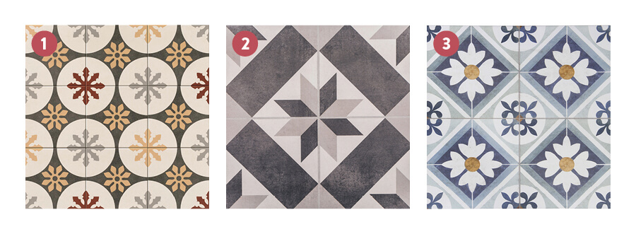 Selección de cerámicas para piso con diseños