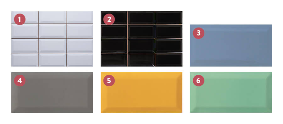 Selección de cerámicas para muro